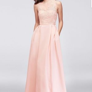 Oleg Cassini bridesmaid dress